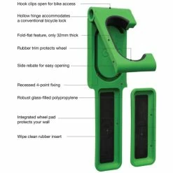 Cycloc Online På Bikester Cycloc Endo Cykelfäste Grön