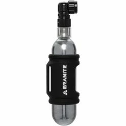 Granite Online På Bikester Granite Punk CO2-pump Med Silikonhylsa För 25g Burk Svart -Transport & Cykelförvaring Försäljningsbutik granite punk co2 inflator with silicone sleeve for 25g canister black 5