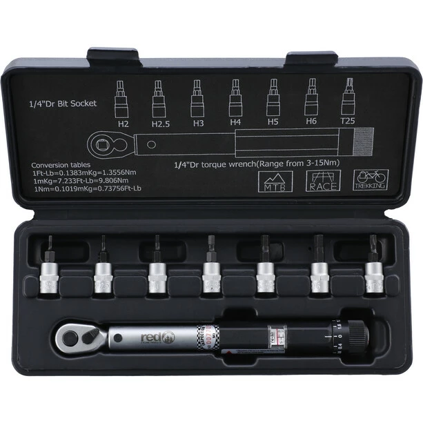 Red Cycling Products Online På Bikester Red Cycling Products PRO Momentnyckel 1/4" 3-15Nm Inkl. Bits 2 Red Cycling Products Online På Bikester Red Cycling Products PRO Momentnyckel 1/4" 3-15Nm Inkl. Bits - Bild 2