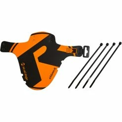 Riesel Design Online På Bikester Riesel Design Schlamm:PE Stänkskärm Fram 26-29" Svart/orange