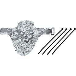 Riesel Design Online På Bikester Riesel Design Schlamm:PE Stänkskärm Fram 26-29" Grå/vit