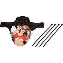 Riesel Design Online På Bikester Riesel Design Schlamm:PE Stänkskärm Fram 26-29" Svart/flerfärgad