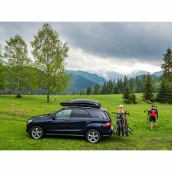 Yakima Online På Bikester Yakima JustClick 3 Cykelhållare Dragkrok -Transport & Cykelförvaring Försäljningsbutik yakima justclick 3 tow ball bike carrier 5